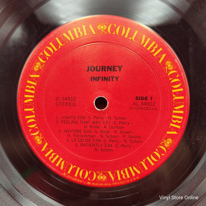 Journey ‎– Infinity (LP, Album)