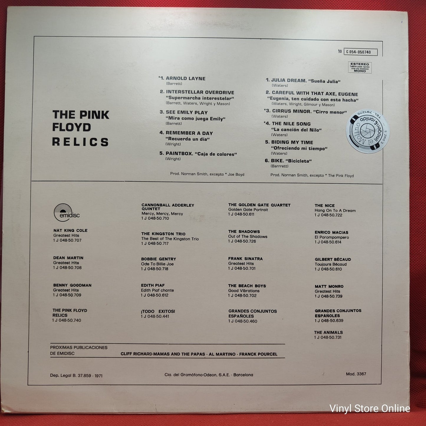 Pink Floyd - Relics