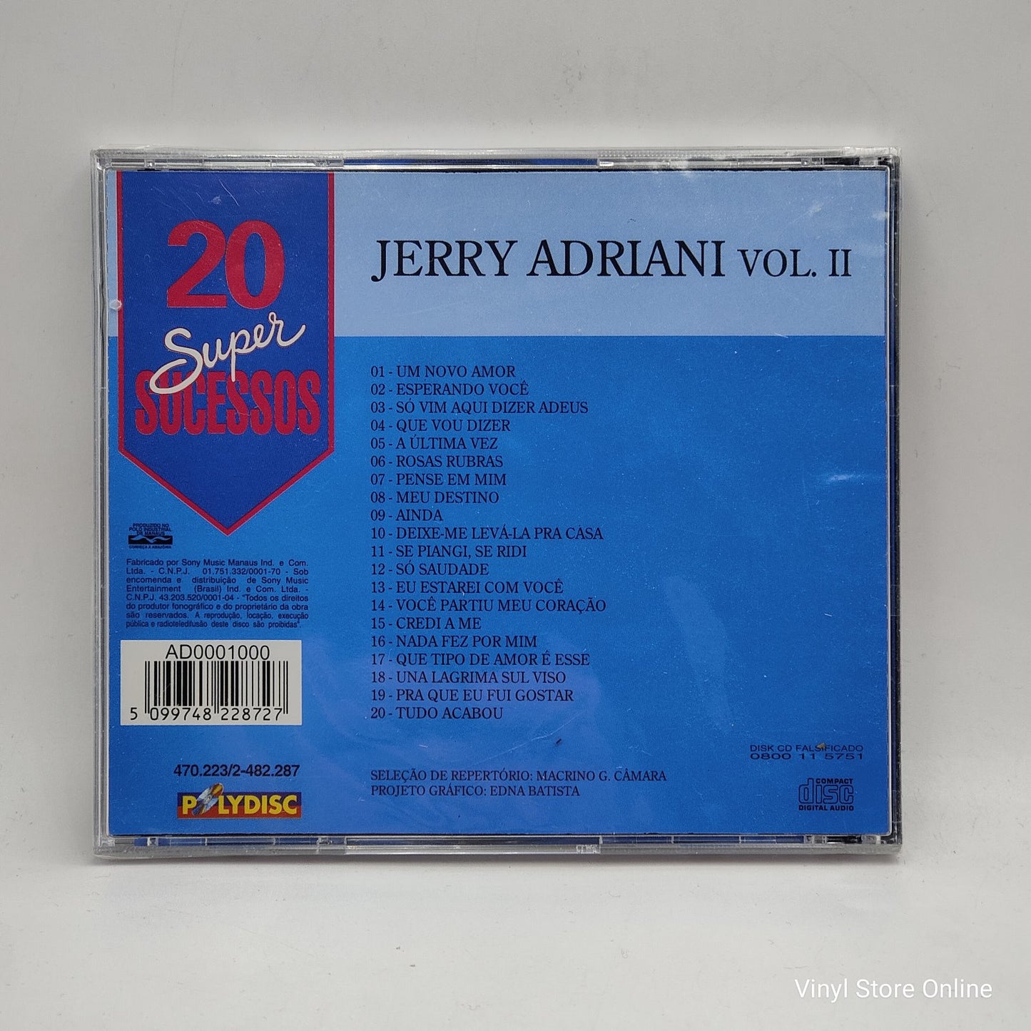 Jerry Adriani - Jerry Adriani Vol. II (CD, Comp, RM)