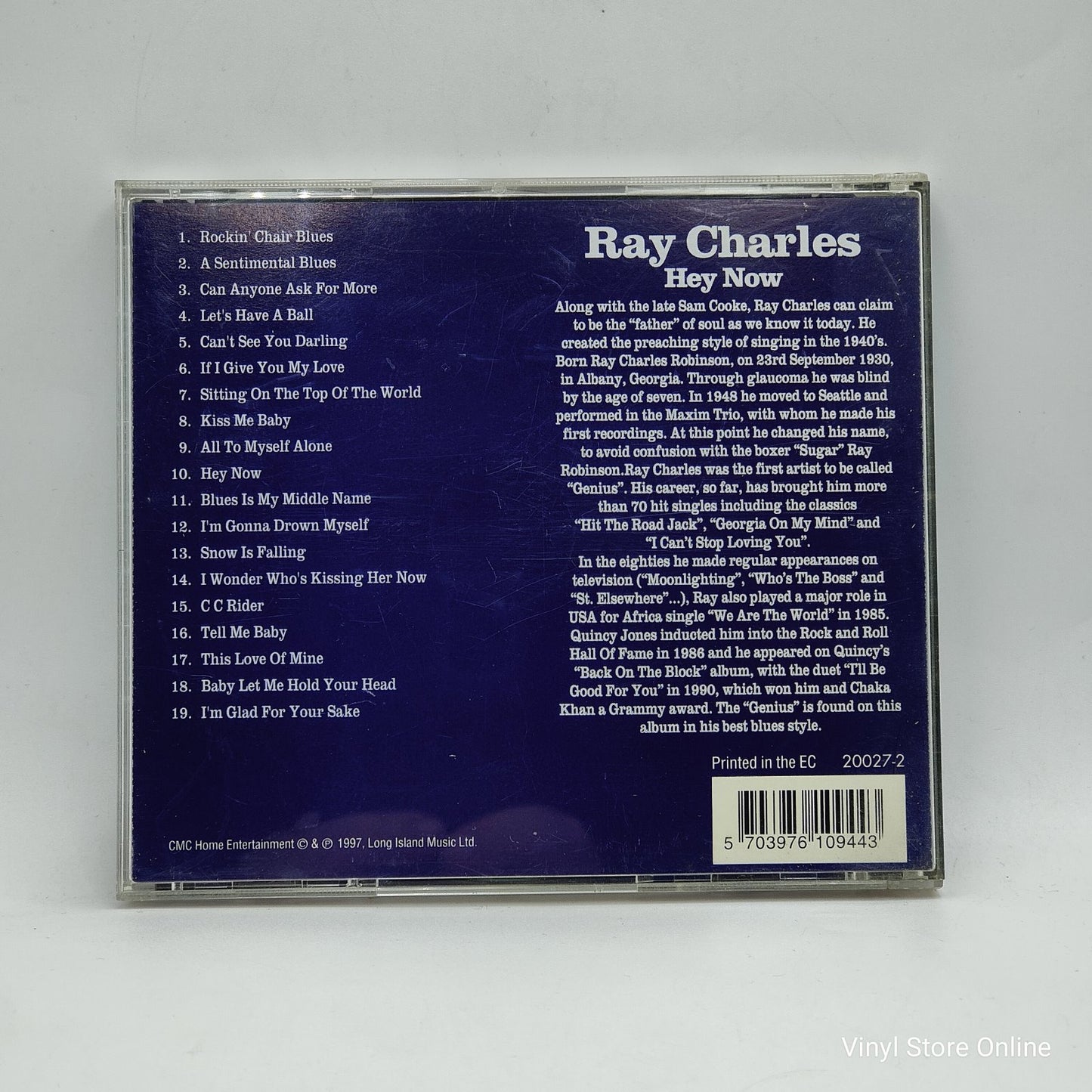 Ray Charles - Hey Now (CD, Comp)