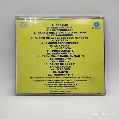 Patxi Andión - 20 Grandes Exitos de Patxi Andion (CD, Comp)