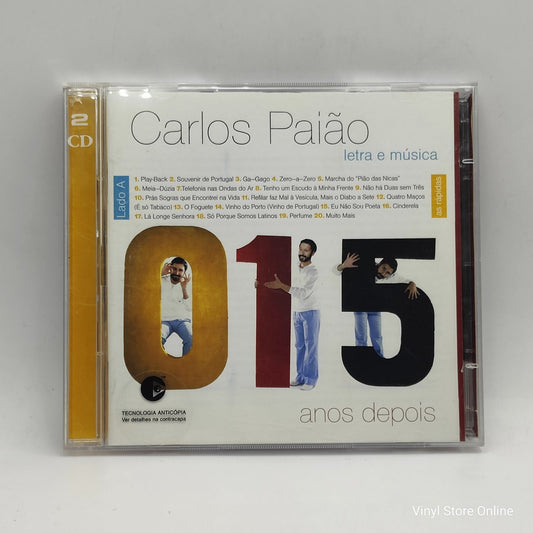 Carlos Paião - Letra E Música 15 Anos Depois (2xCD, Comp)
