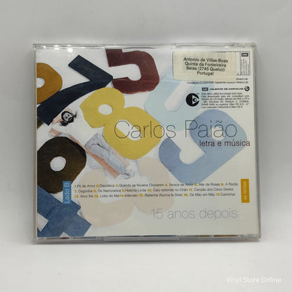 Carlos Paião - Letra E Música 15 Anos Depois (2xCD, Comp)