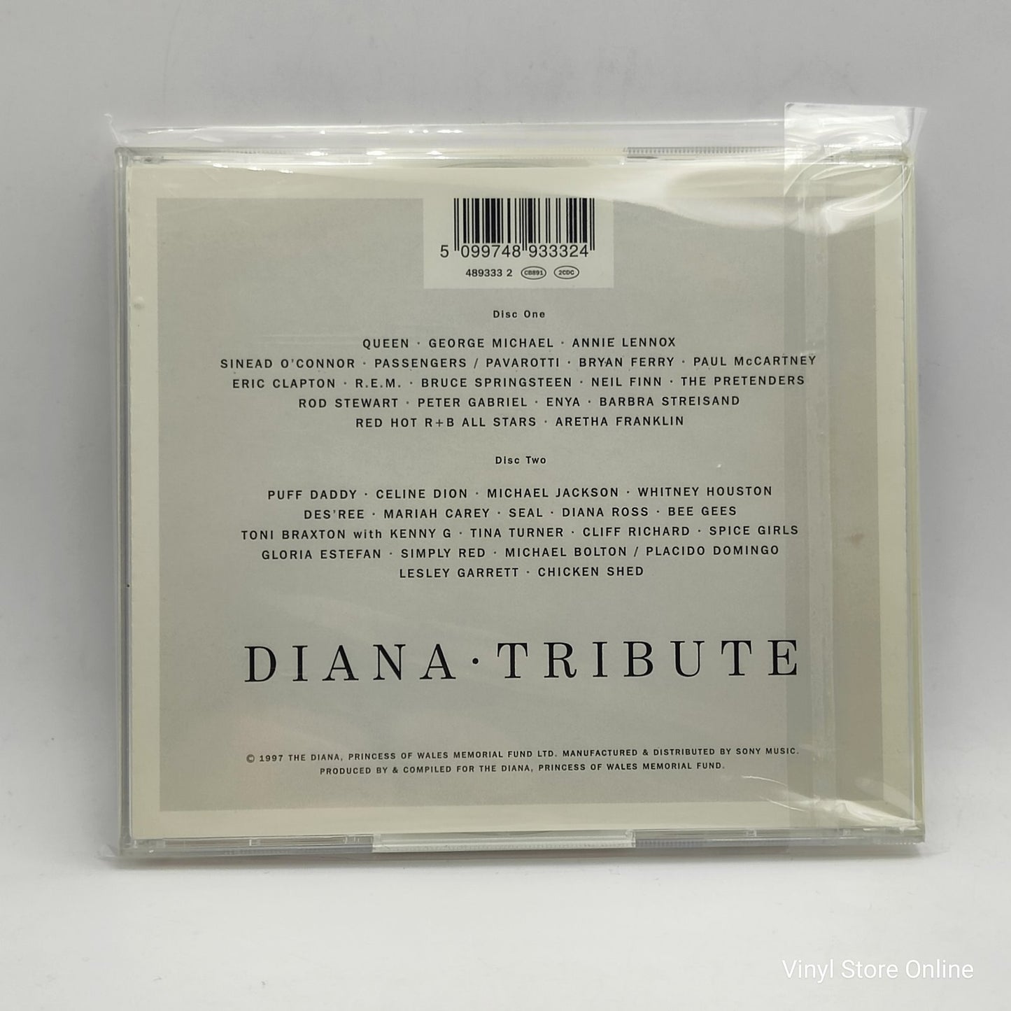 Various - Diana (Princess Of Wales) Tribute (2xCD, Album)