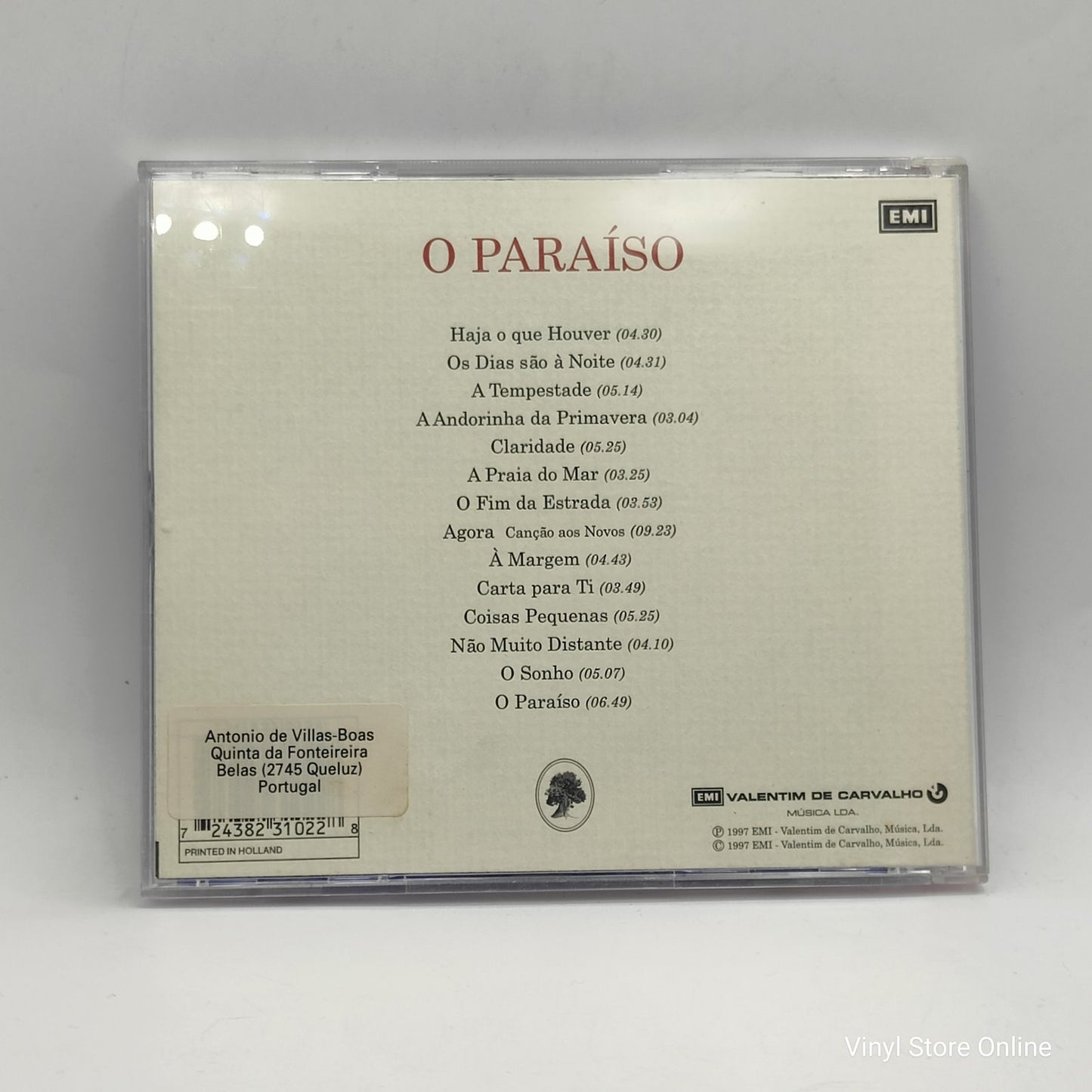 Madredeus - O Paraíso (14 Cançôes) (CD, Album)