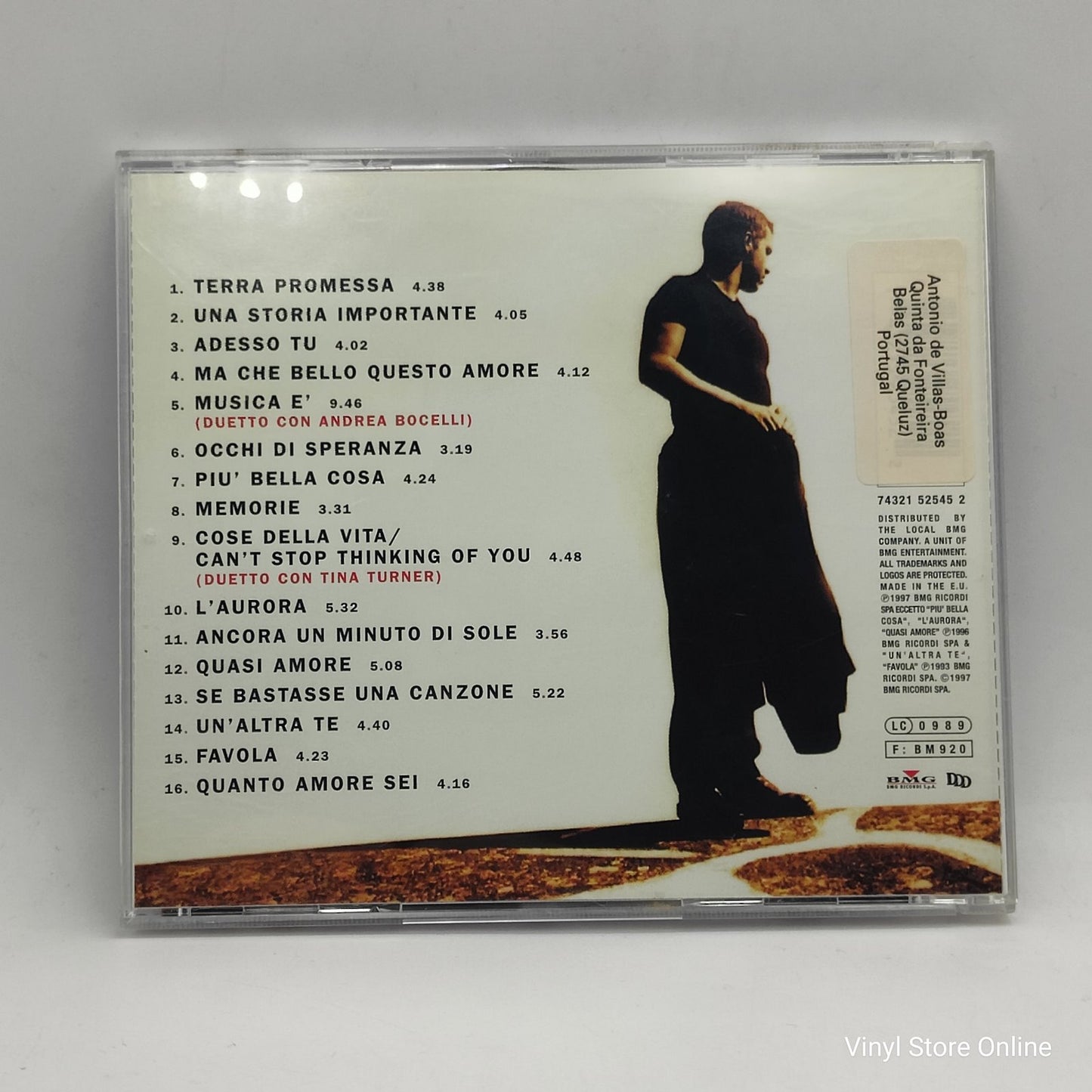 Eros Ramazzotti - Eros (CD, Comp)