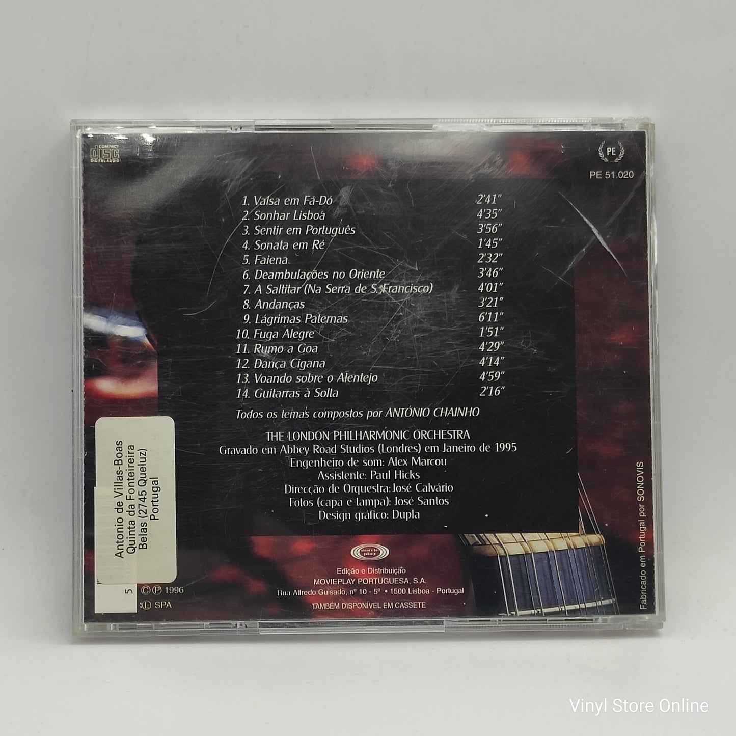 António Chainho - The London Philharmonic Orchestra (CD, Album)