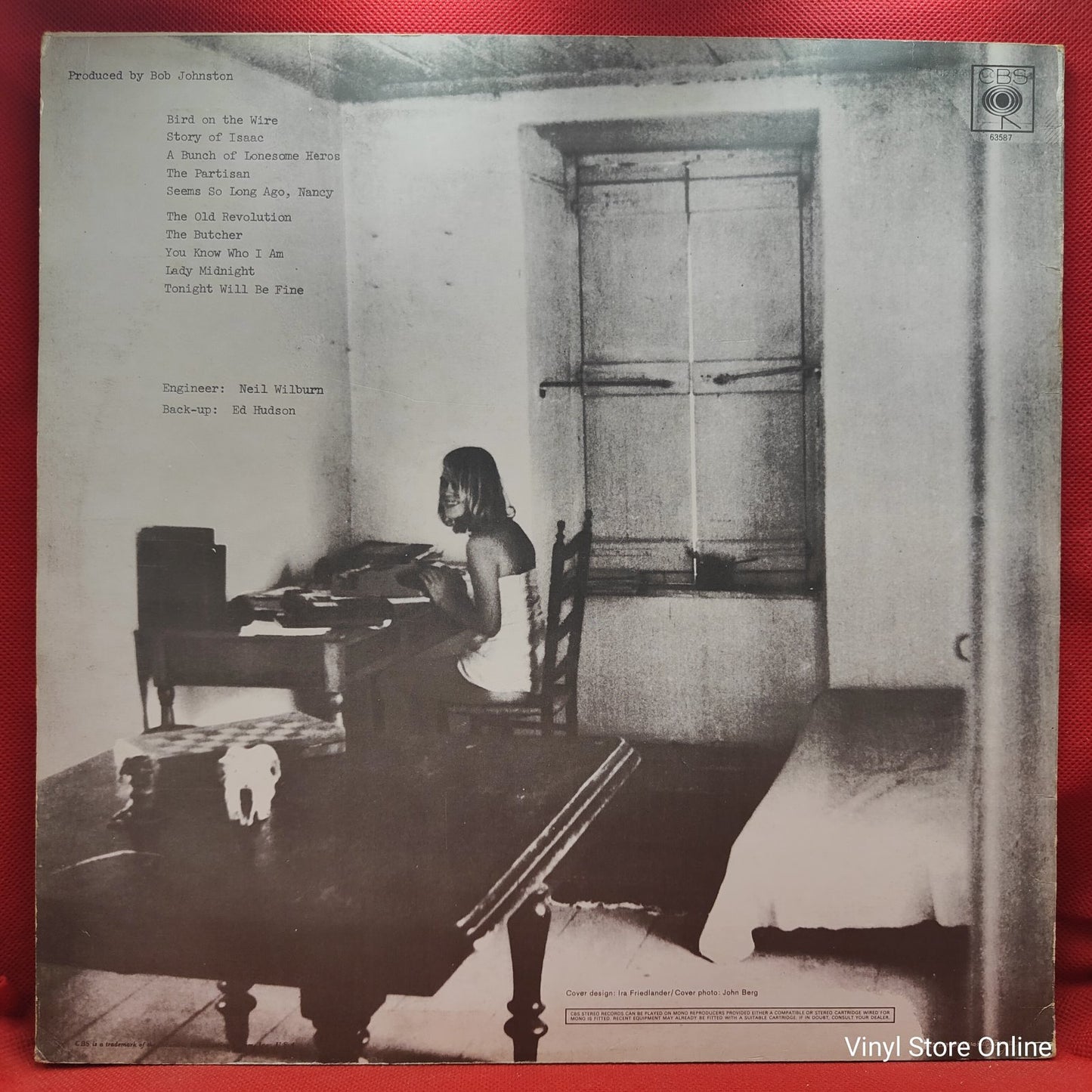 Leonard Cohen - Songs From A Room (LP, Album)