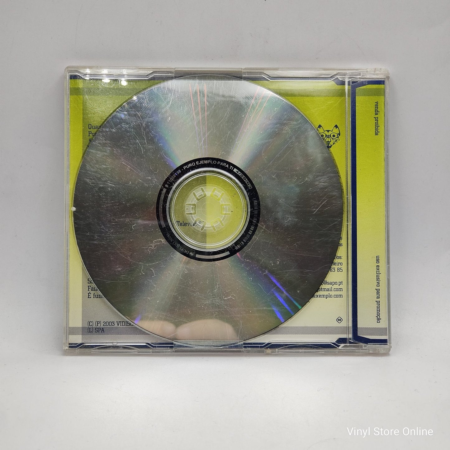Puro Exemplo - Para Ti Portugal (CD, Single, Promo)