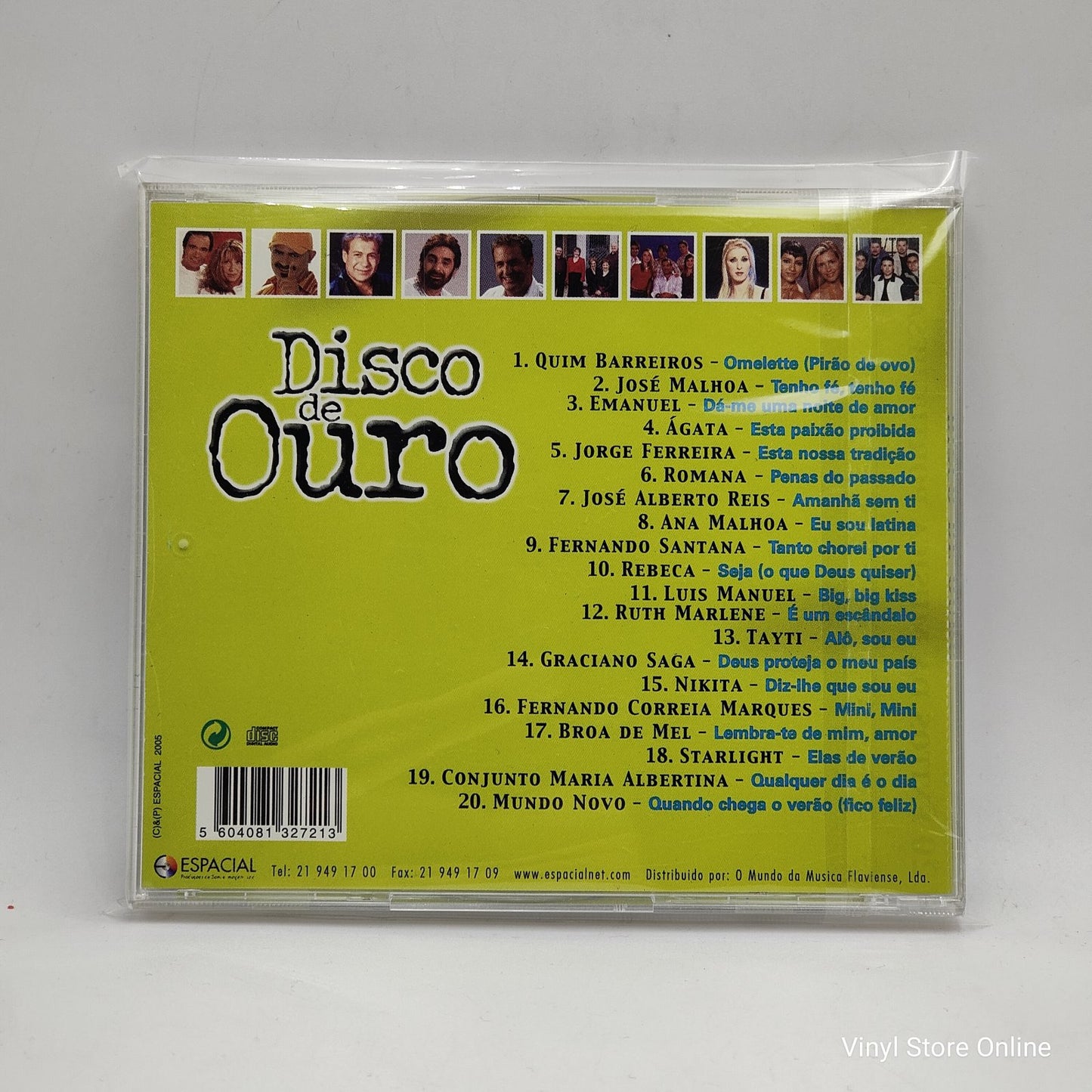Various - Disco de Ouro 2005 (CD, Comp)