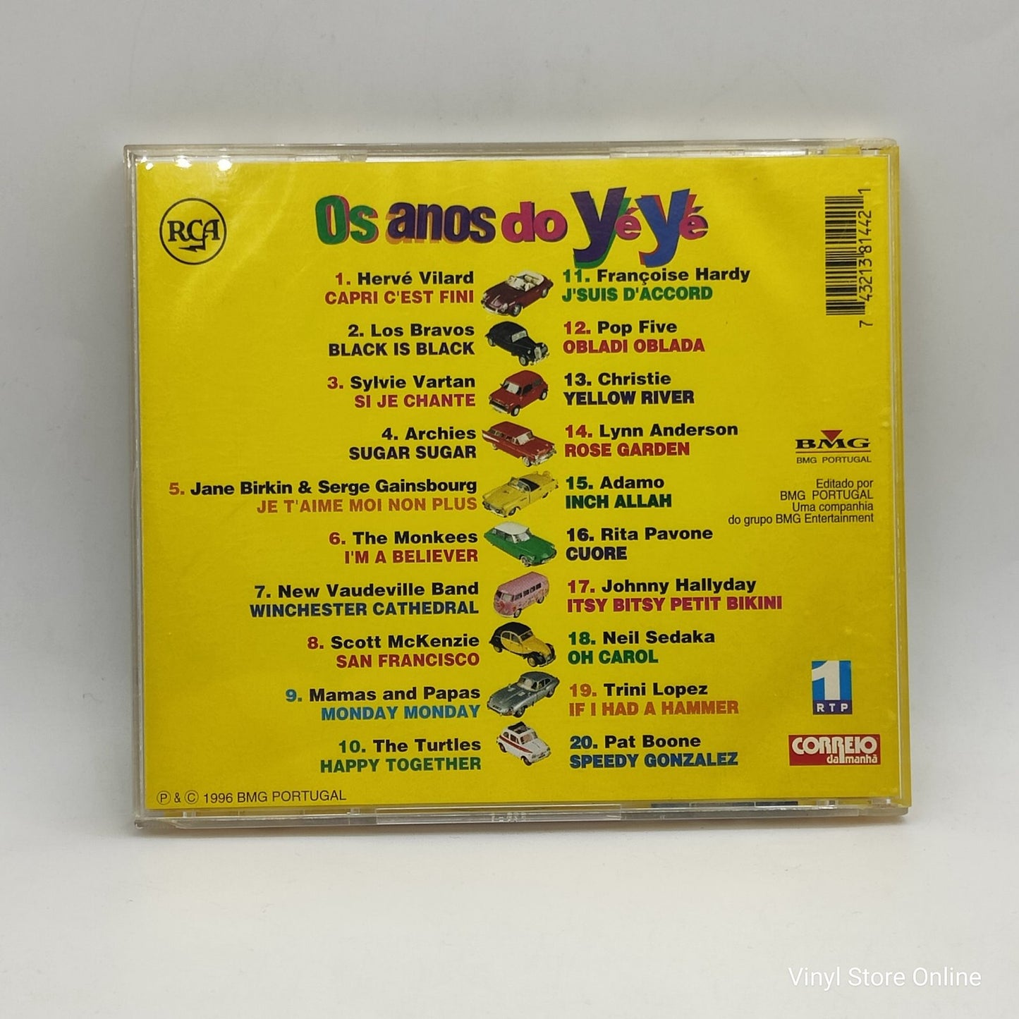 Various - Os Anos Do Yé Yé (CD, Comp)