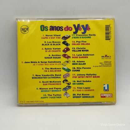 Various - Os Anos Do Yé Yé (CD, Comp)