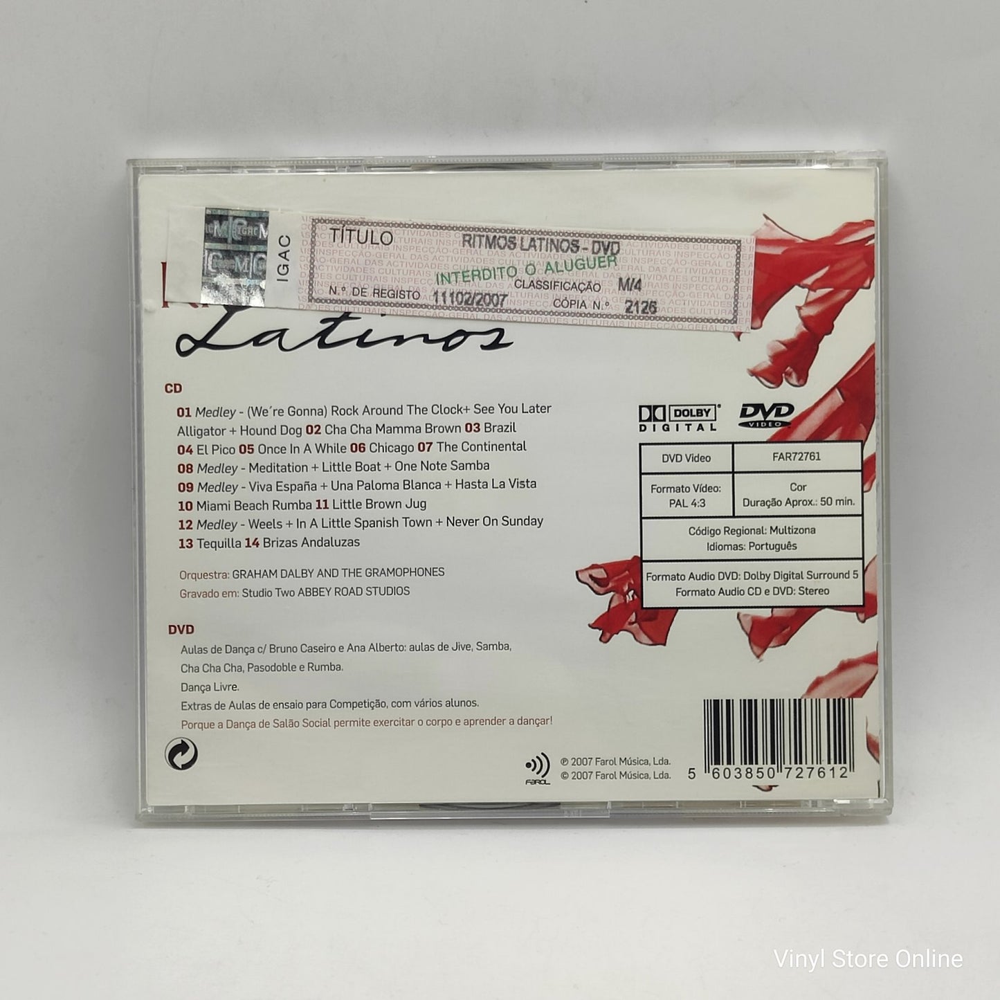 Various - Ritmos Latinos (CD, Comp + DVD-V, PAL)