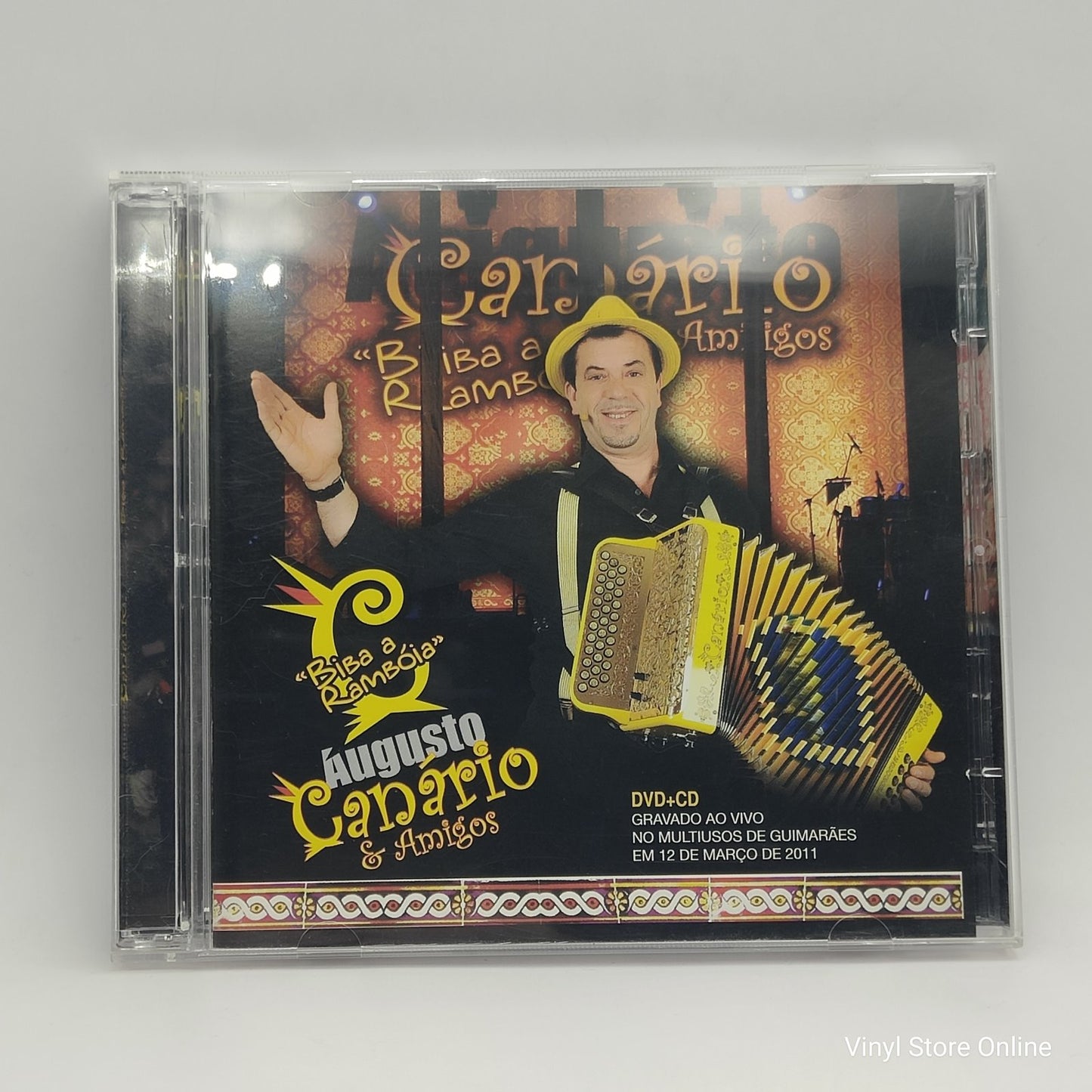 Augusto Canário & Amigos - Biba A Rambóia (DVD-V, Album, PAL, All + CD, Album)