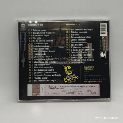 Augusto Canário & Amigos - Biba A Rambóia (DVD-V, Album, PAL, All + CD, Album)