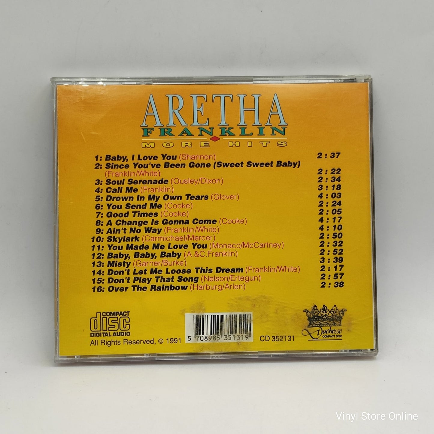 Aretha Franklin - More Hits (CD, Comp)