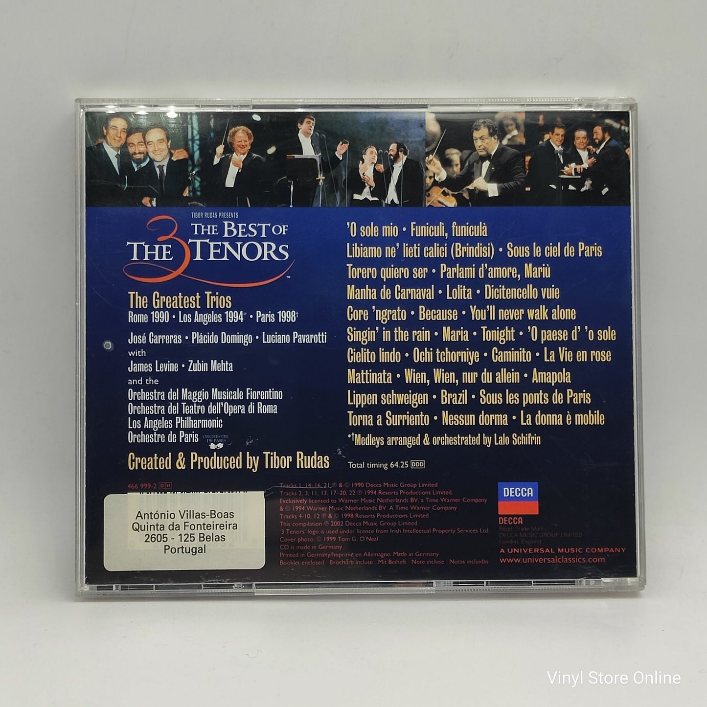 The Three Tenors - The Best Of The 3 Tenors (The Great Trios) (CD, Comp)