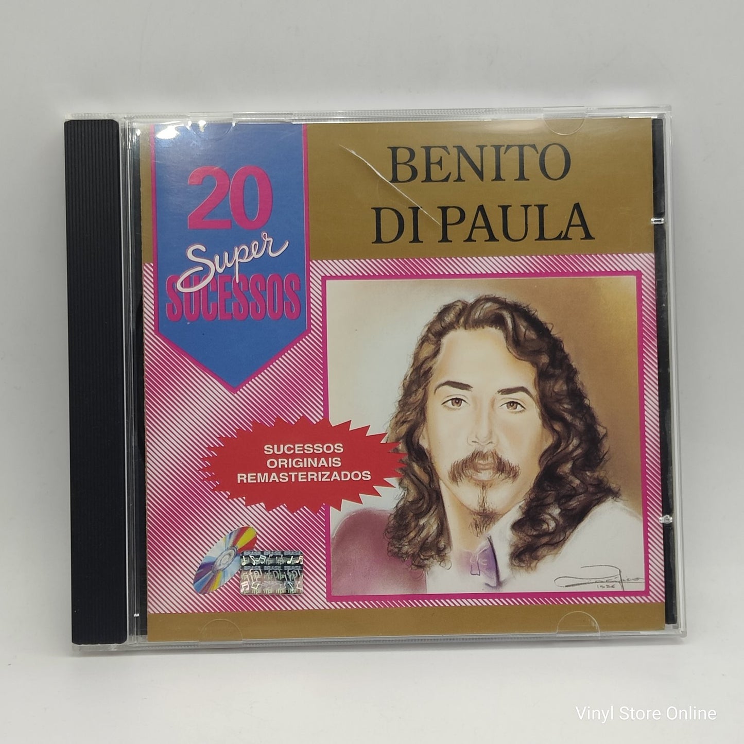 Benito Di Paula - 20 Super Sucessos (CD, Comp, RM, RP, AB)