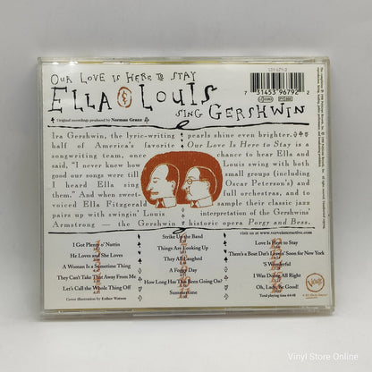 Ella & Louis - Our Love Is Here To Stay(CD, Comp.)