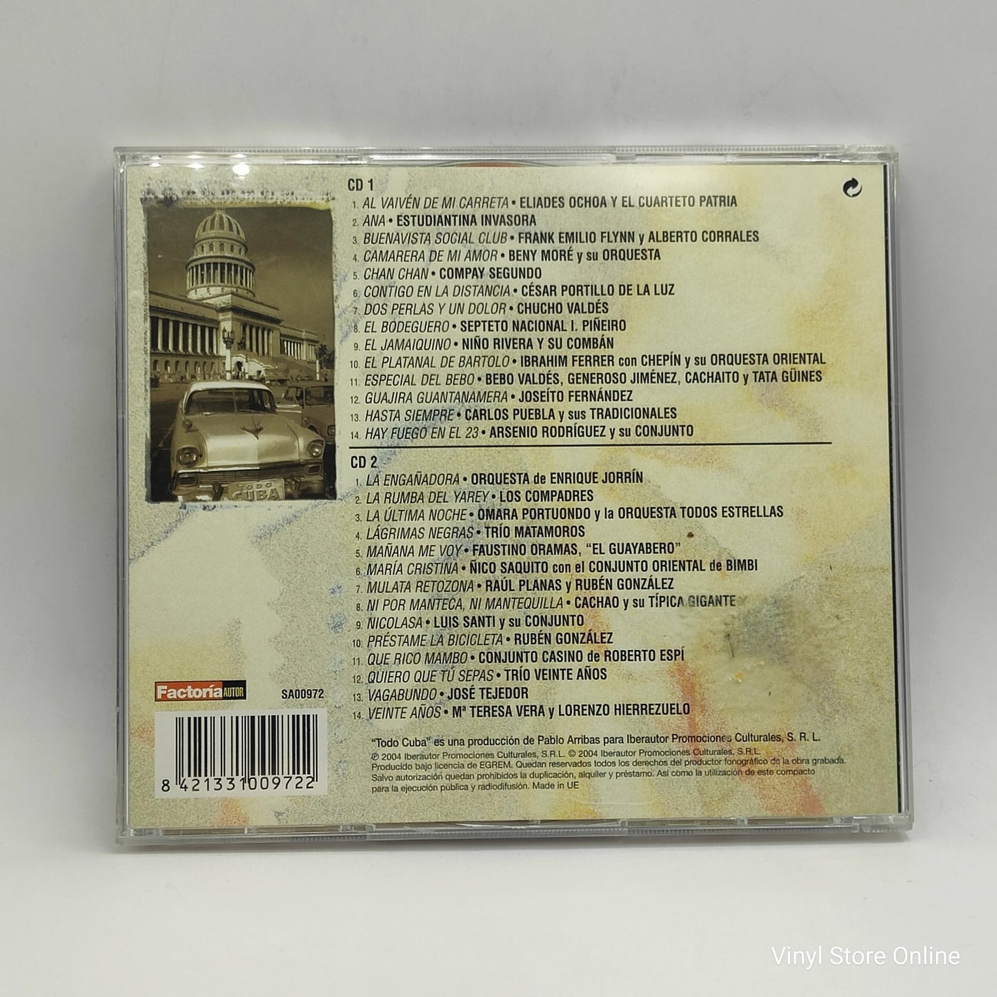 Various - Todo Cuba (2xCD, Comp)