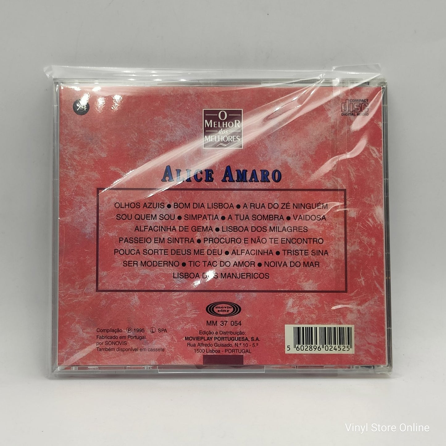 Alice Amaro - O Melhor dos Melhores (CD, Comp)