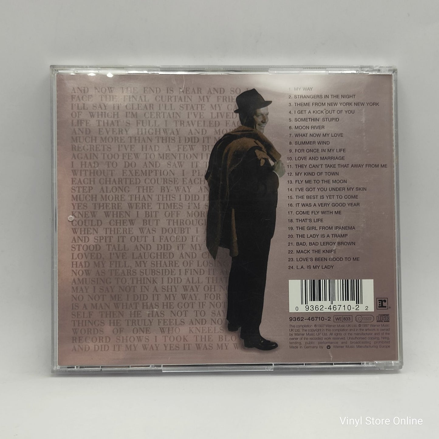 Frank Sinatra - My Way (The Best Of Frank Sinatra) (CD, Comp, RP)