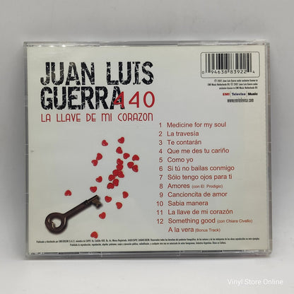 Juan Luis Guerra 4.40 - La Llave De Mi Corazón (CD, Album)