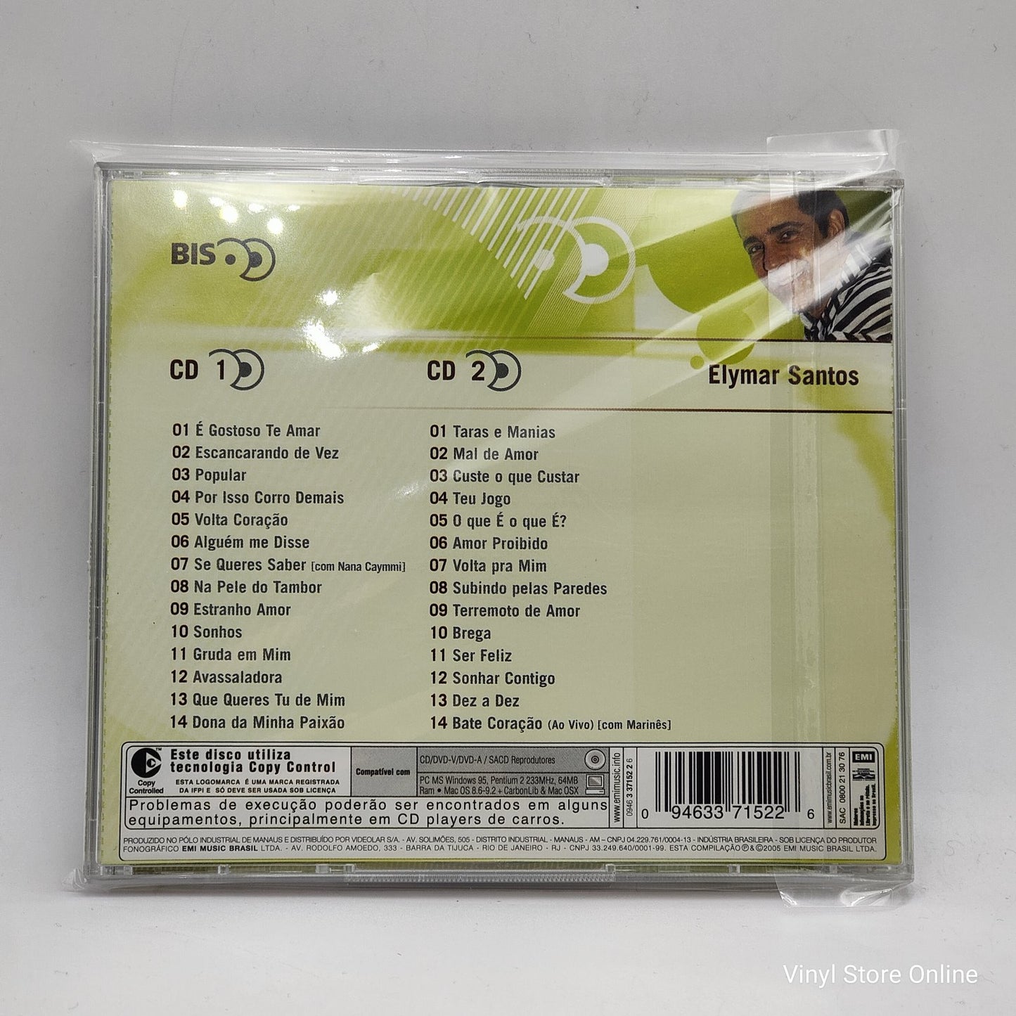 Elymar Santos – Bis (CD, Comp.)