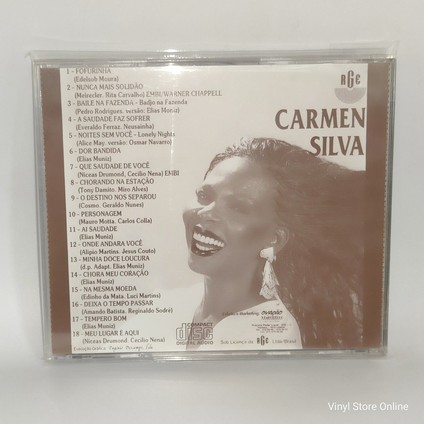 Carmen Silva - O Melhor de...(CD, Album)