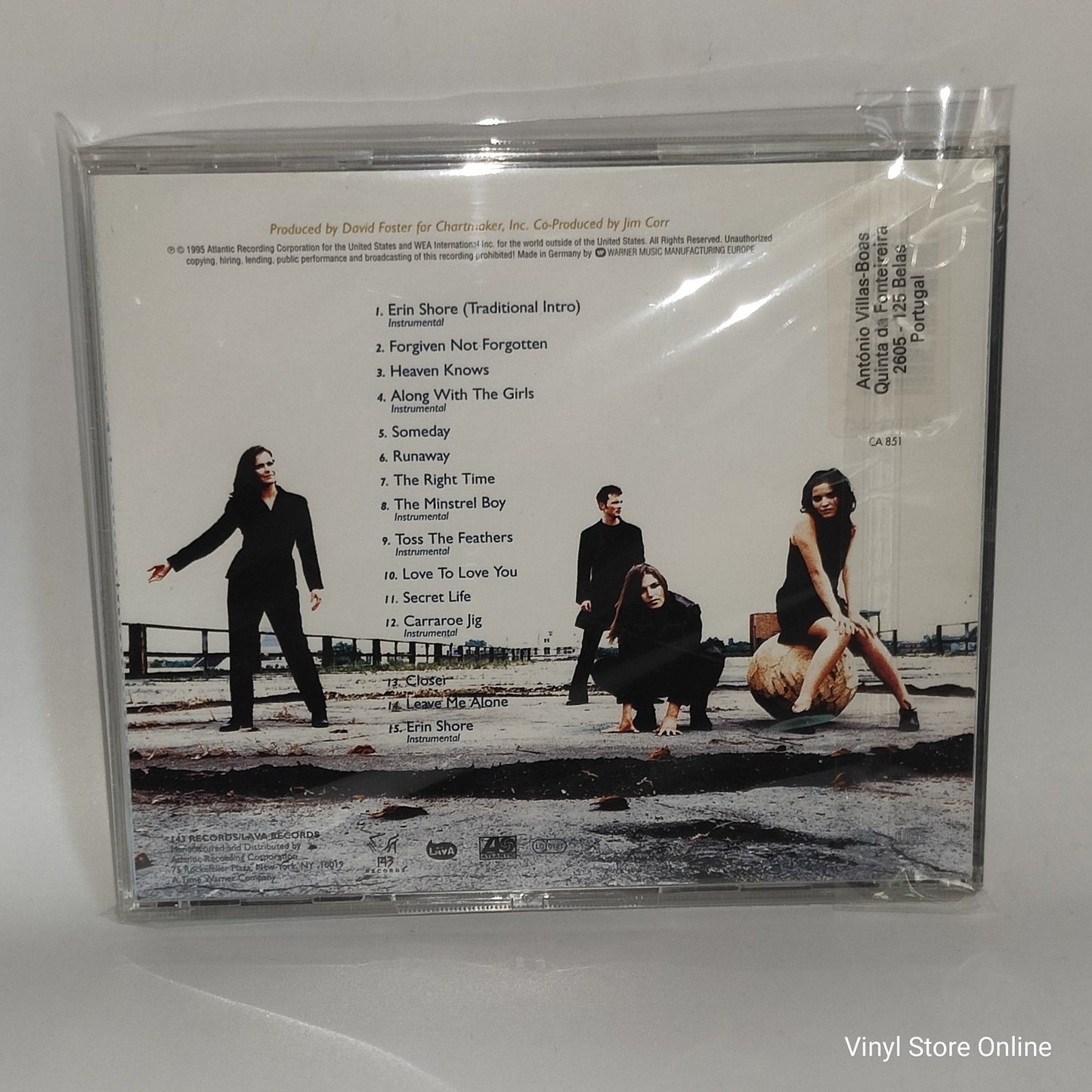 The Corrs - Forgiven, Not Forgotten (CD, Album, RE, RP)