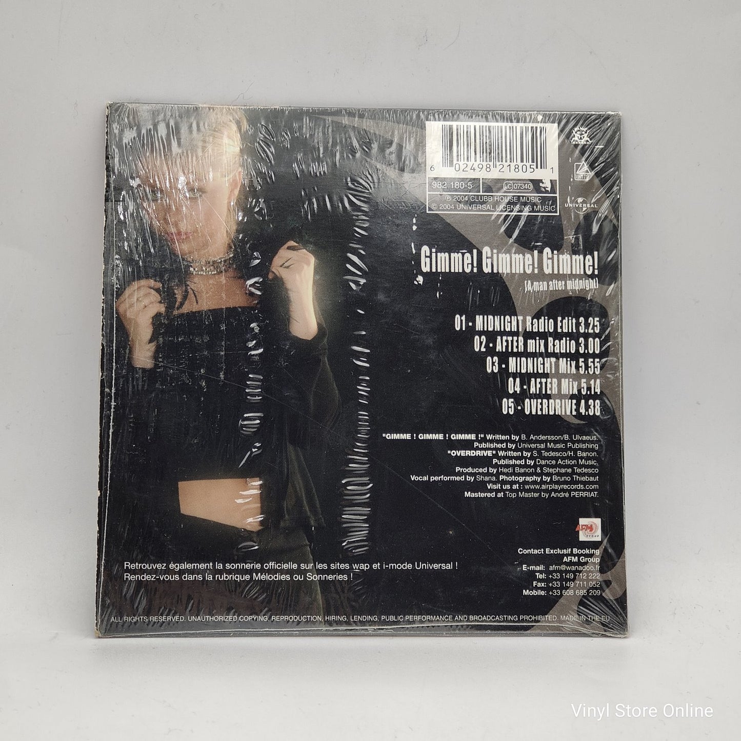 Vanguarde - Gimme! Gimme! Gimme! (A Man After Midnight) (CD, Single, Car)