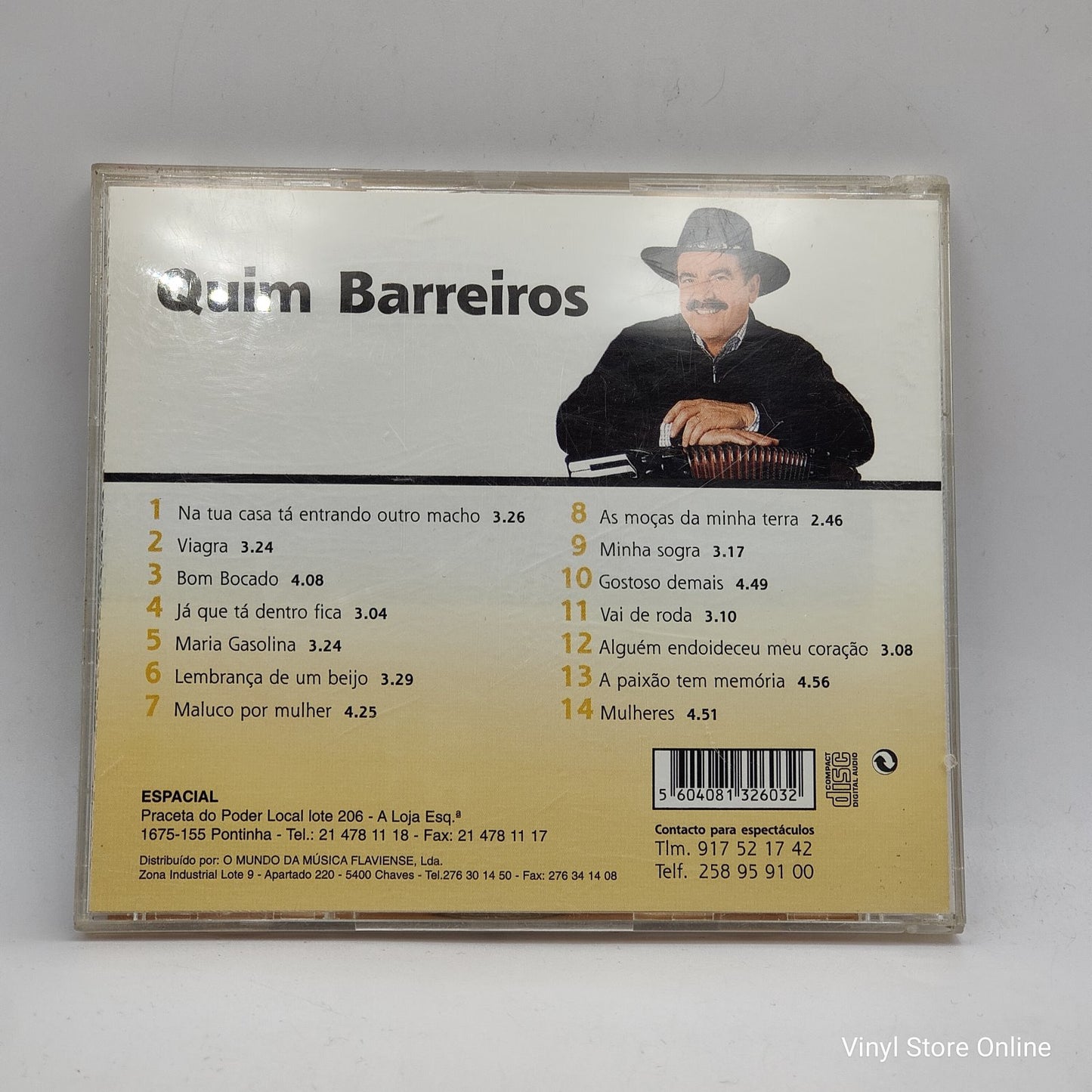 Quim Barreiros - Na Tua Casa Tá Entrando Outro Macho (CD, Album)