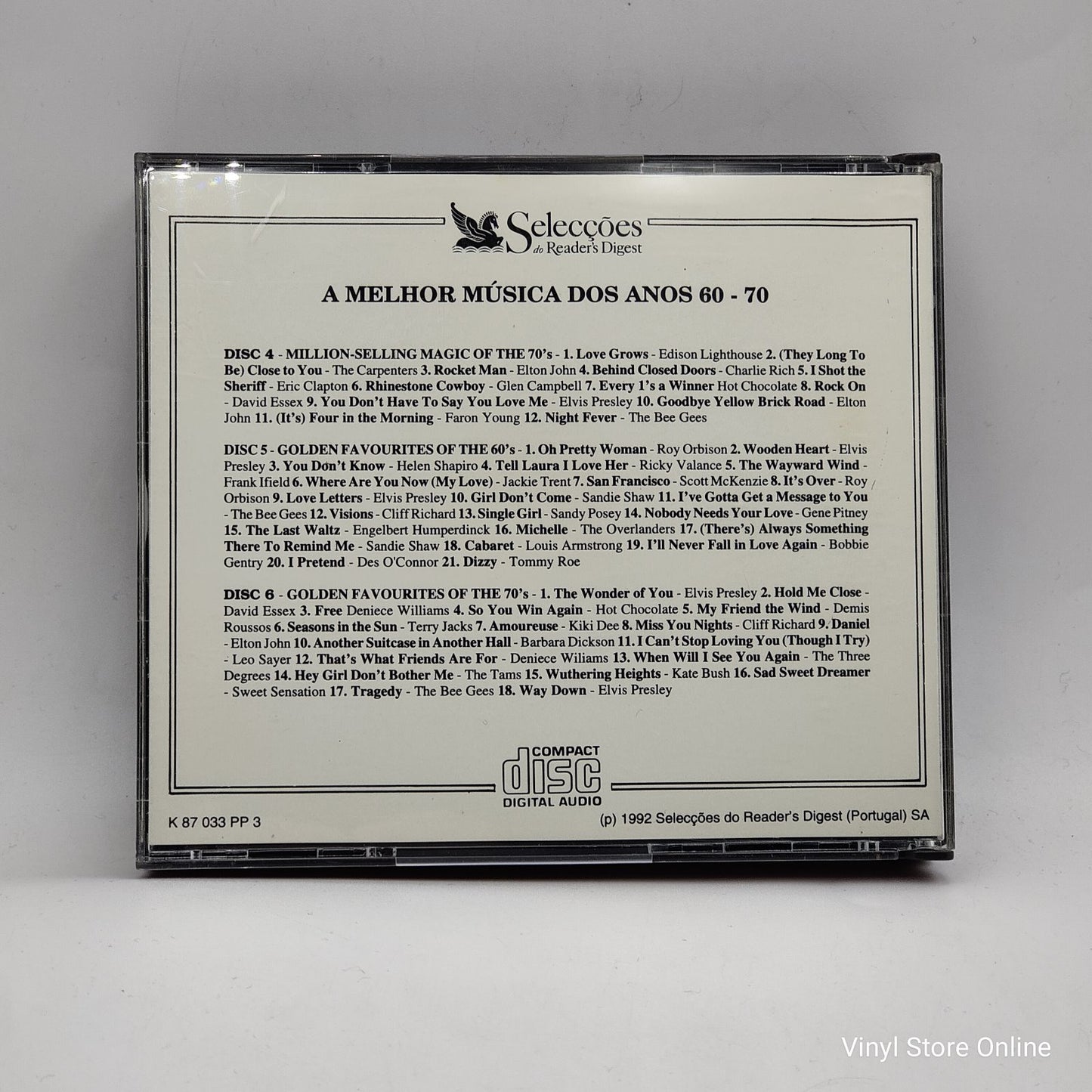 Various - A Melhor Música dos Anos 60-70 (3xCD)