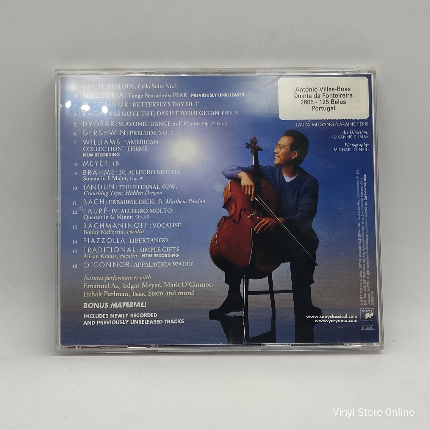 Yo-Yo Ma - Classic Yo-Yo (CD, Album, Comp)