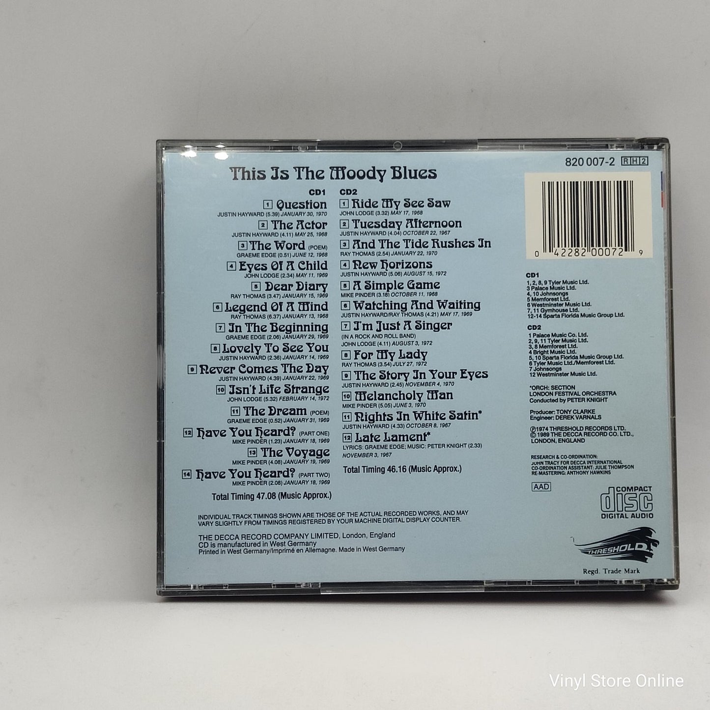 The Moody Blues - This Is The Moody Blues (2xCD, Comp, RE, RM, Uni)