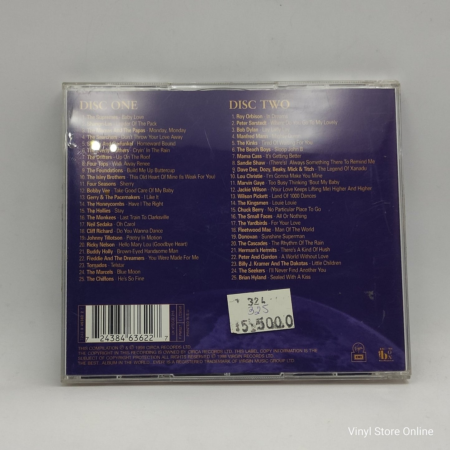 Various - The Best Sixties Album In The World...Ever! IV (2xCD, Comp)