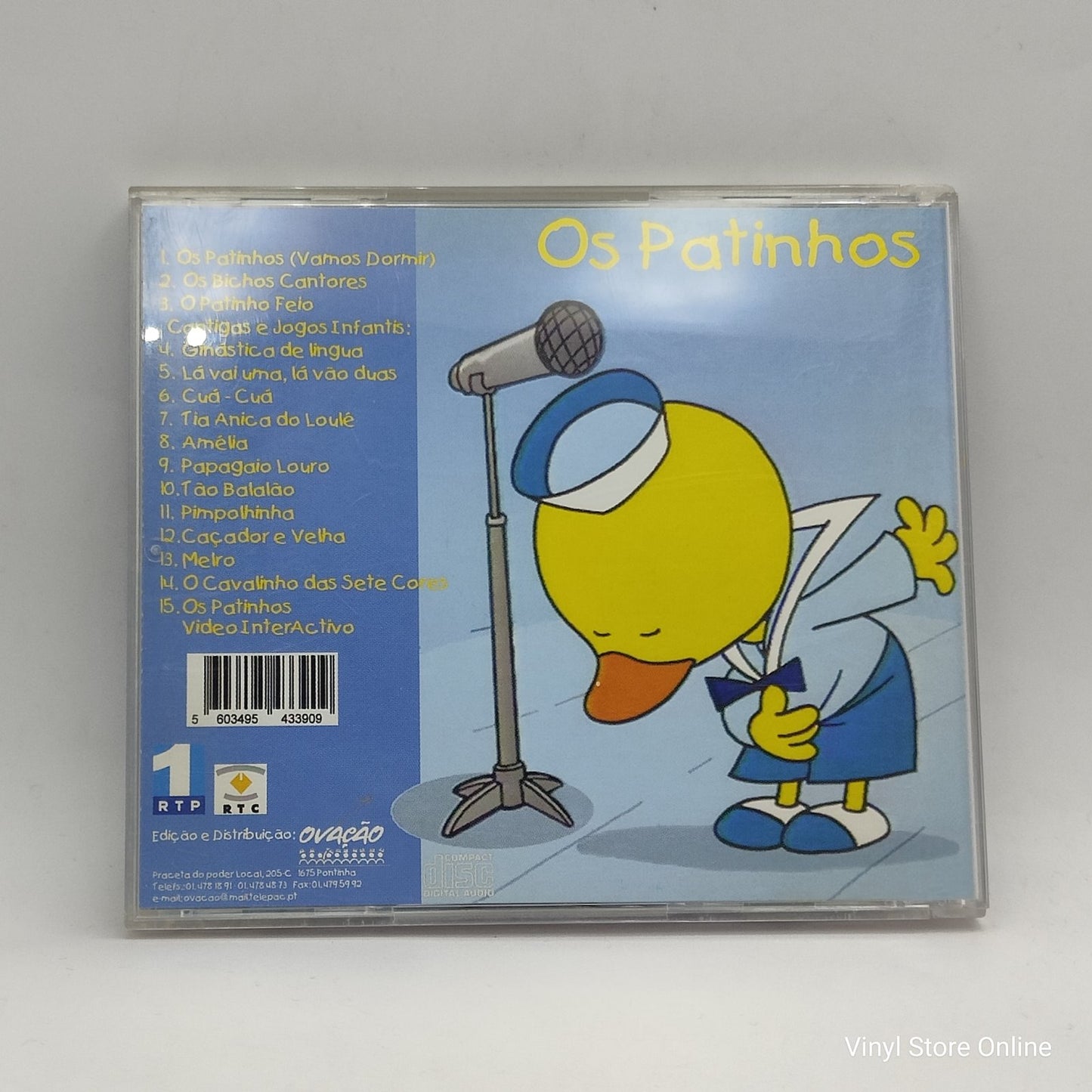 Os Patinhos - Vamos Dormir (CD-ROM, Album)
