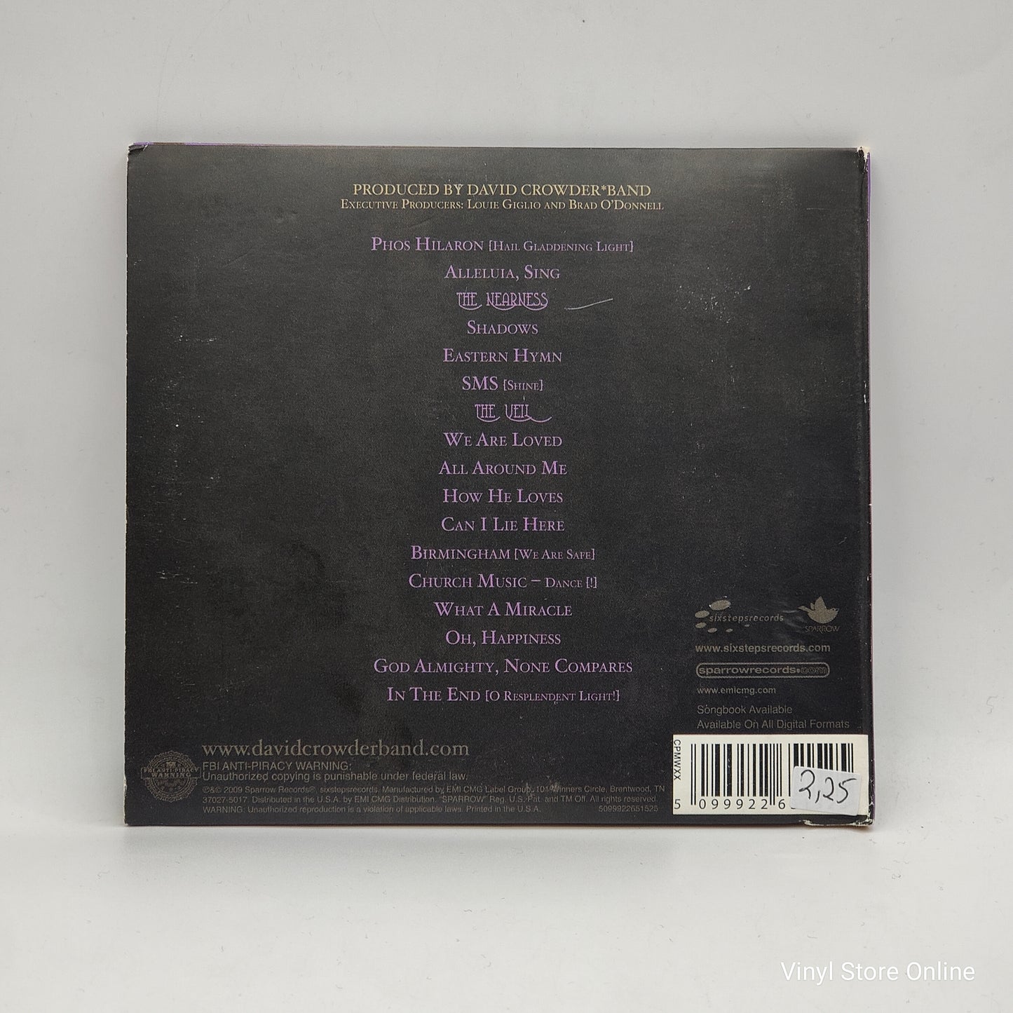 David Crowder Band - Church Music (CD, Album)