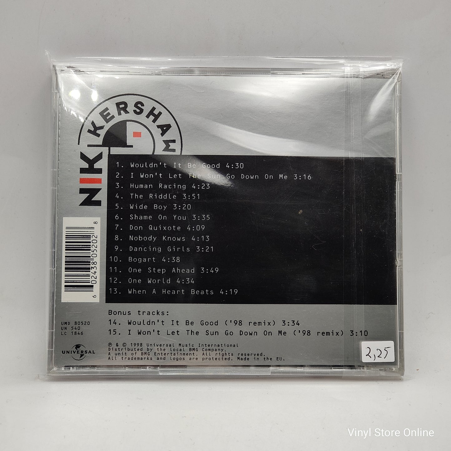 Nik Kershaw - Greatest Hits (CD, Comp)