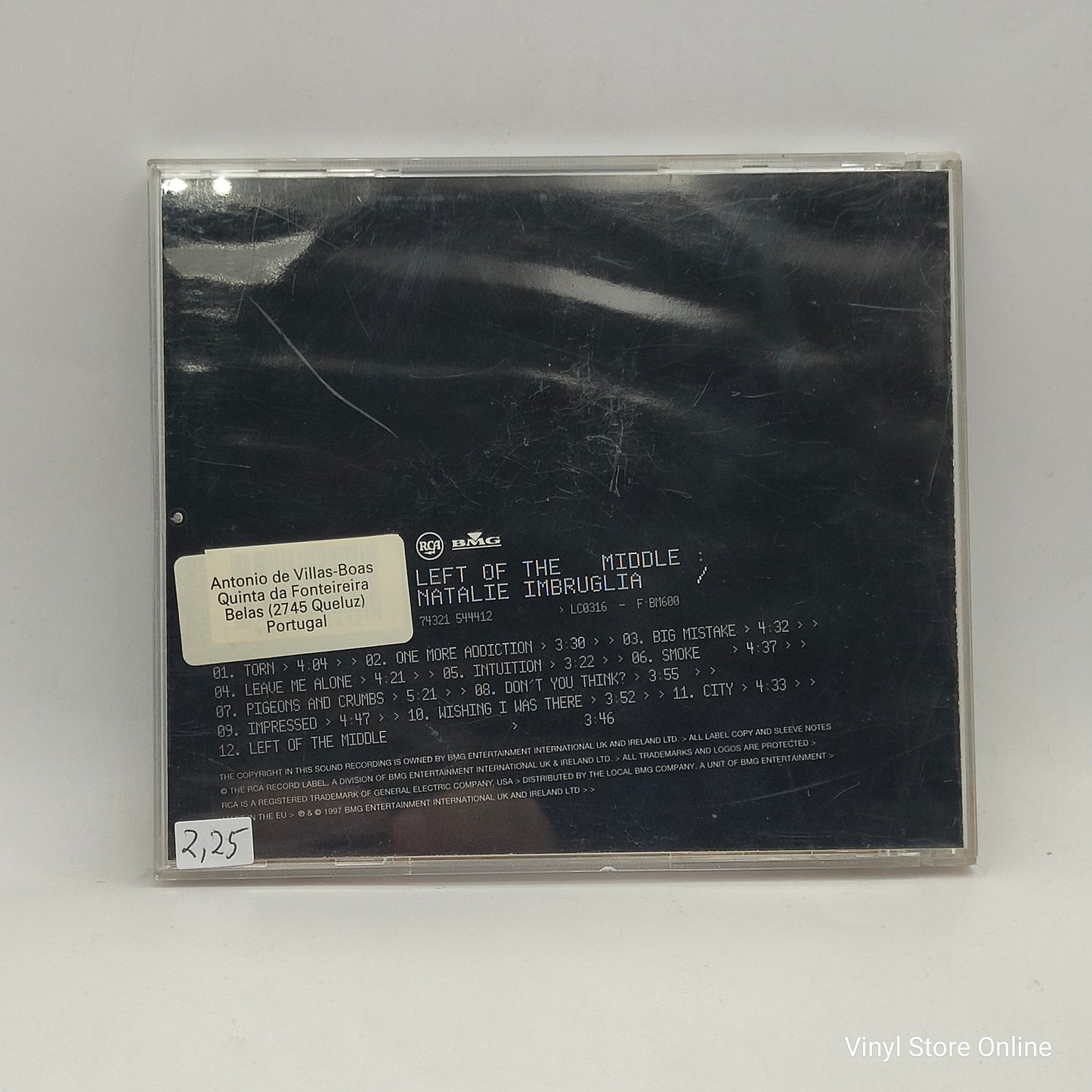 Natalie Imbruglia - Left Of The Middle (CD, Album)