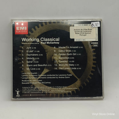 Paul McCartney - Working Classical (CD, Album)