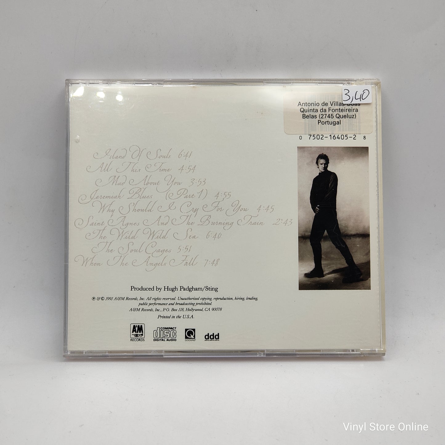 Sting - The Soul Cages (CD, Album)