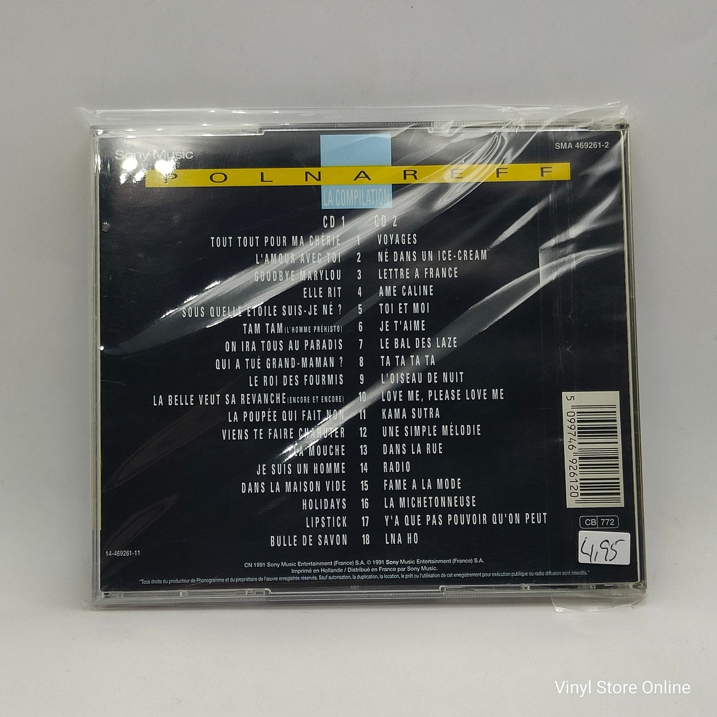 Polnareff - La Compilation (2xCD, Comp)