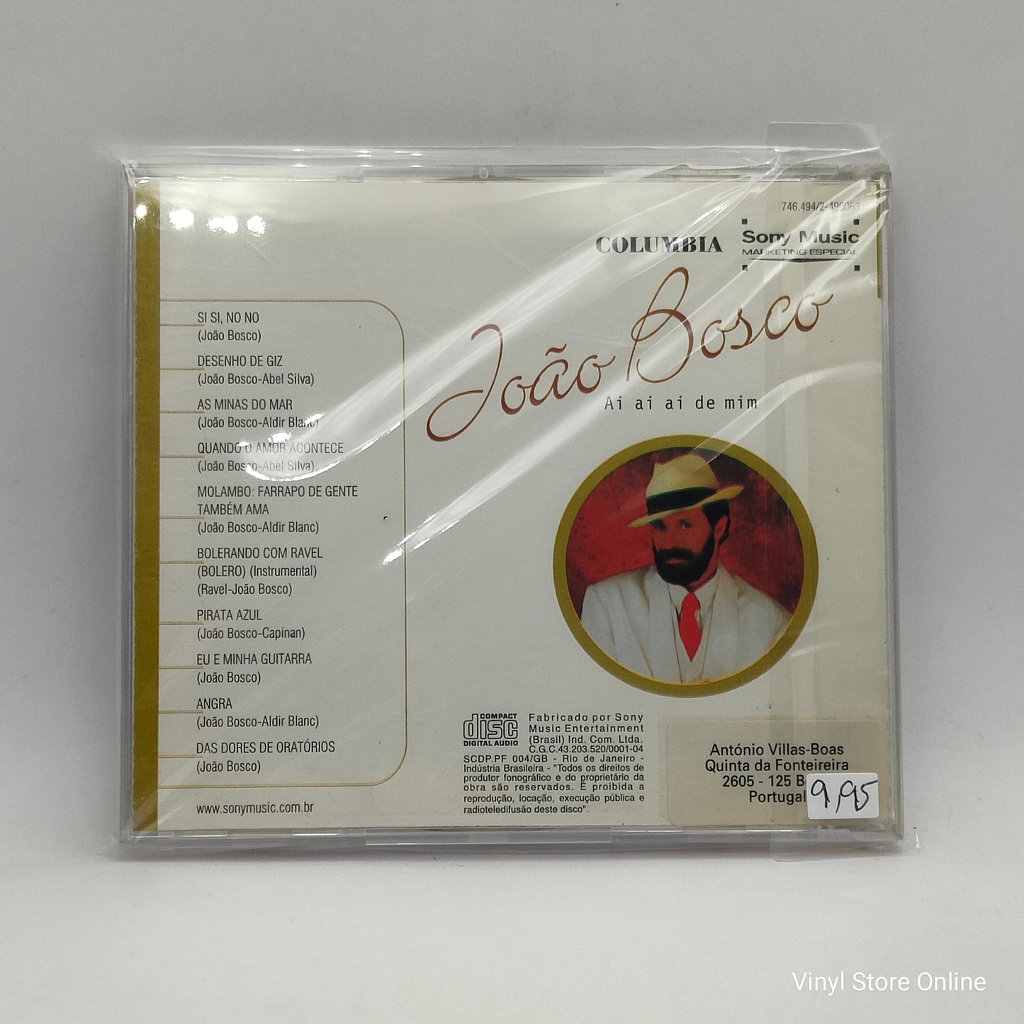 João Bosco - Ai, Ai, Ai De Mim (CD, Album, RE)