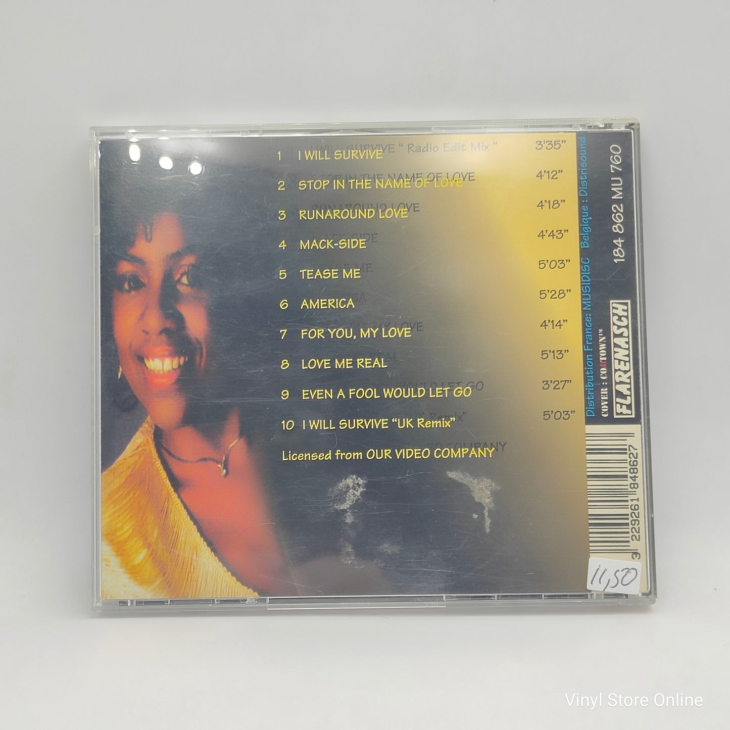 Gloria Gaynor - Best Of Gloria Gaynor (CD, Album, RE)