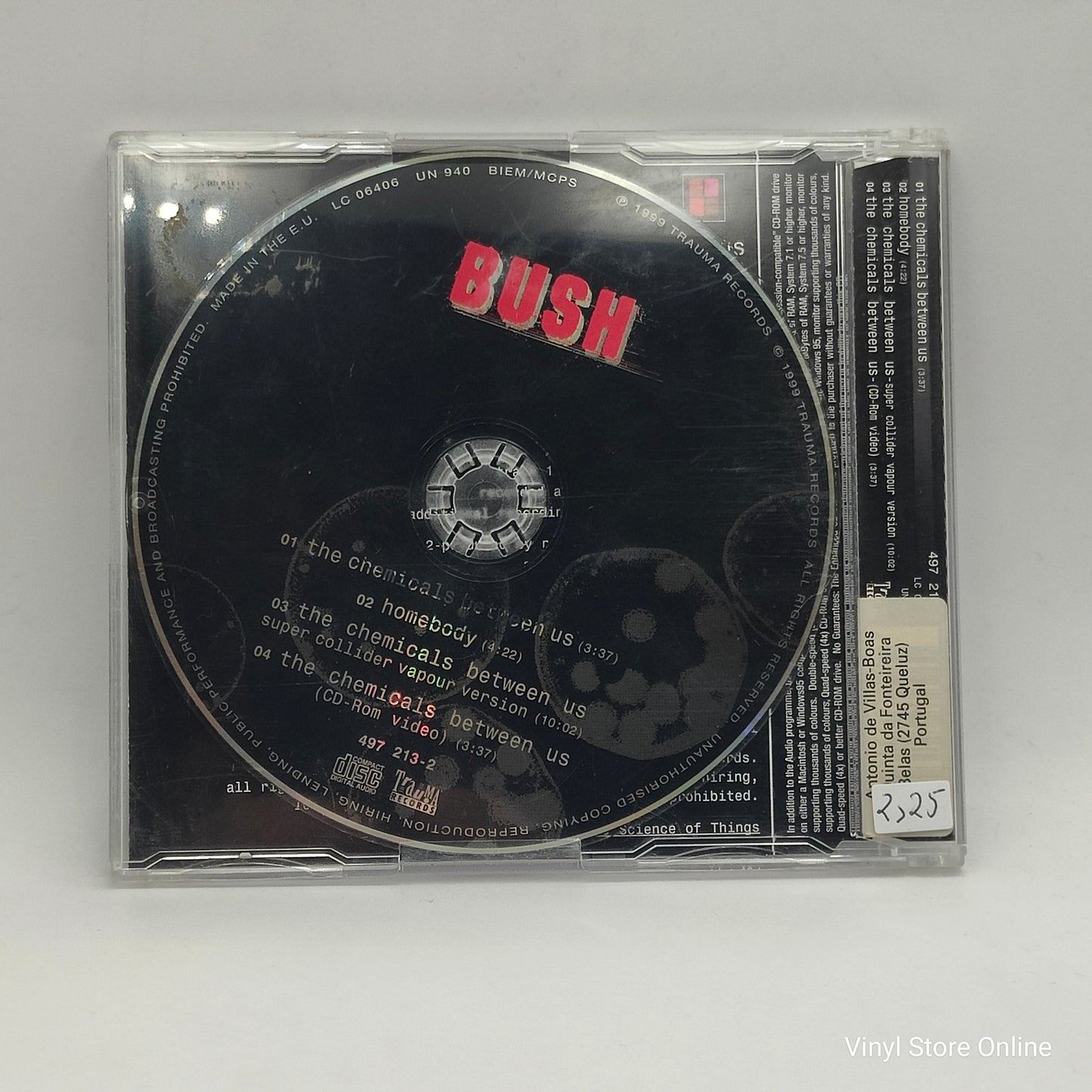 Bush - The Chemicals Between Us (CD, Enh)
