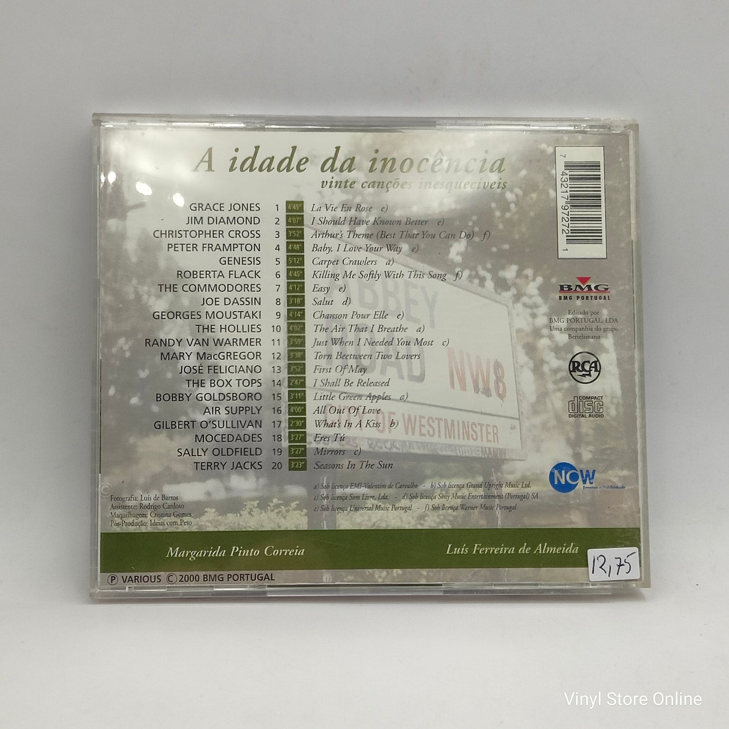 Various - A Idade Da Inocência Vol. 5 (CD, Comp)