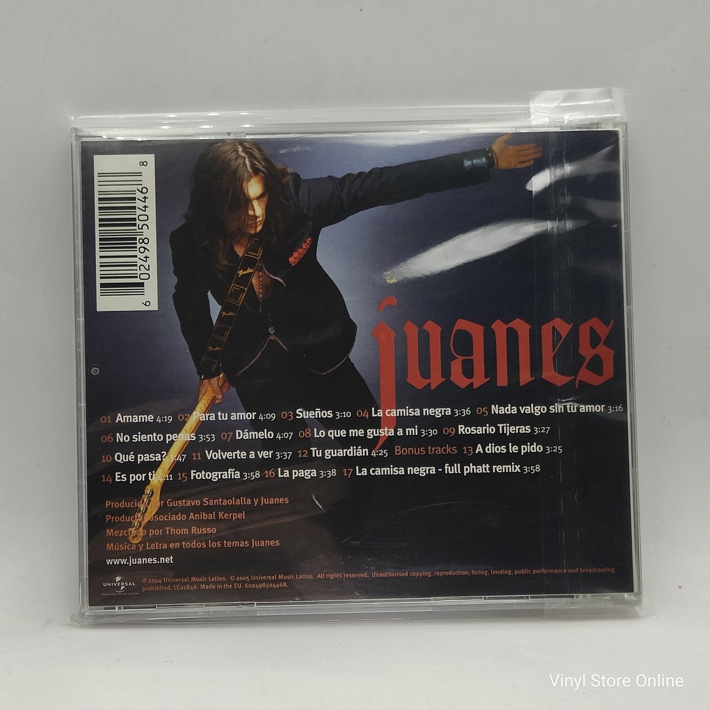 Juanes - Mi Sangre (CD, Album, RE)