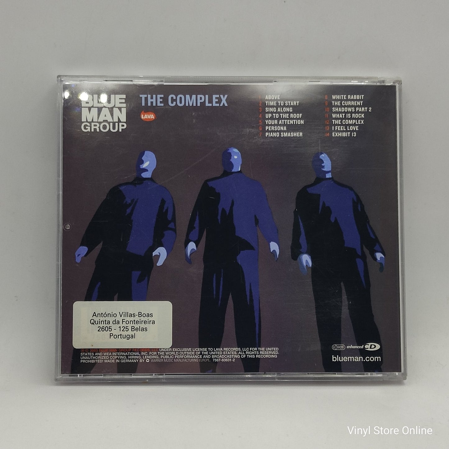 Blue Man Group - The Complex (CD, Album, Enh)