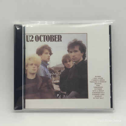 U2 - October (CD, Album, RE)